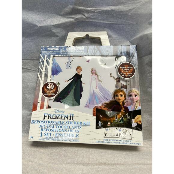 Disney Frozen II Repositionable Sticker Kit(40+ Stickers) - Picture 1 of 2